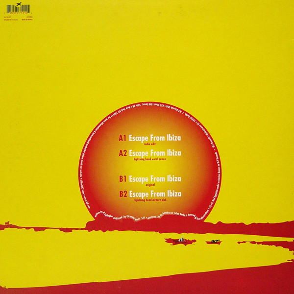 Earl Zinger - Escape From Ibiza - Vinyl Record 12" image 2