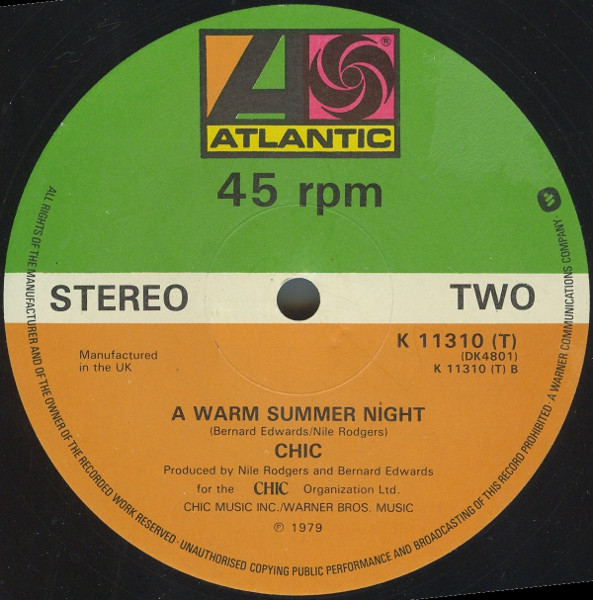 Chic - Good Times - Used Vinyl Record 12" image 2