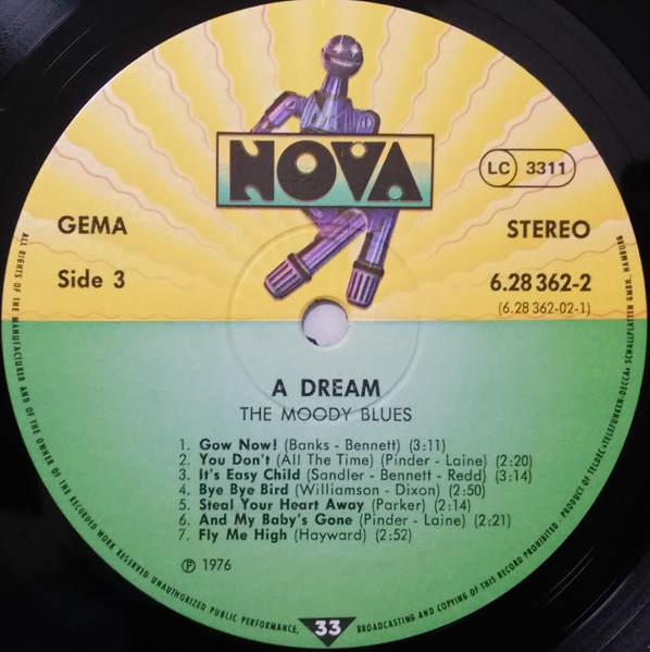 Moody Blues - A Dream - Used Vinyl Record image 6