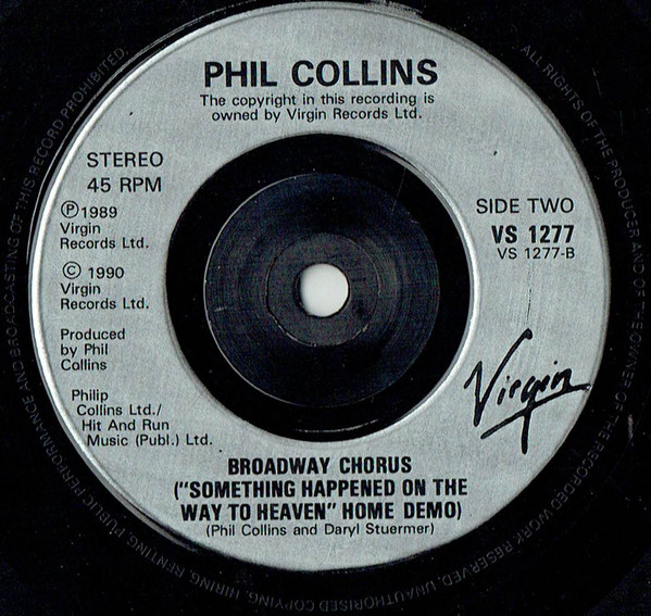 Phil Collins - That's Just The Way It Is - Used Vinyl Record 7" image 4
