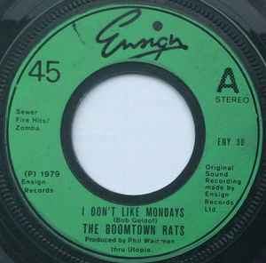 Boomtown Rats - I Don't Like Mondays - Used Vinyl Record 7" image 1