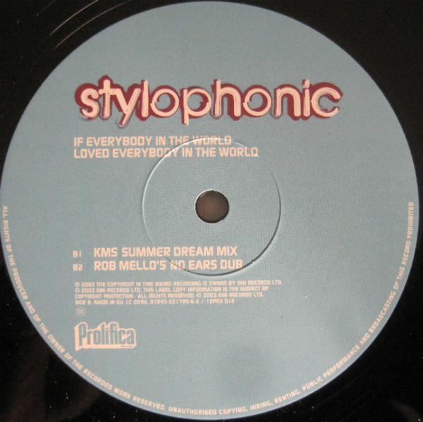 Stylophonic - If Everybody In The World Loved Everybody In The World image 4
