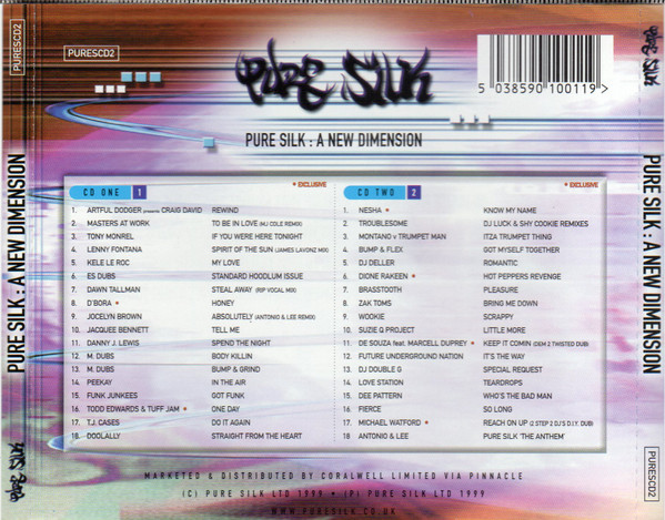 Karl "Tuff Enuff" Br - Pure Silk: A New Dimension - CD image 2
