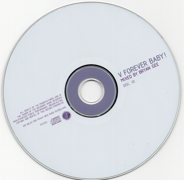 Bryan Gee - V Forever Baby! - CD image 10