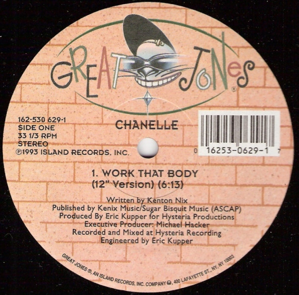 Chanelle - Work That Body - Used Vinyl Record 12" image 2