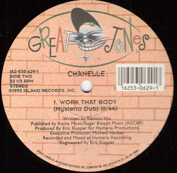 Chanelle - Work That Body - Used Vinyl Record 12" image 3