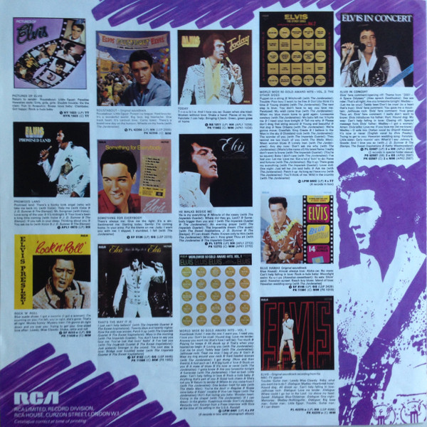 Elvis Presley - Elvis's 40 Greatest - Used Vinyl Record image 14