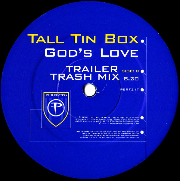 Tall Tin Box - God's Love - Used Vinyl Record 12" image 4