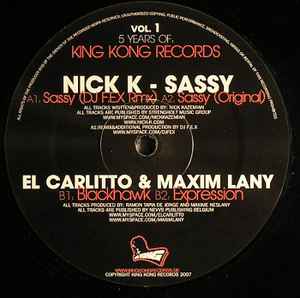 Nick K - 5 Years Of: King Kong Records (Vol. 1) - Used Vinyl Record 1 image 1