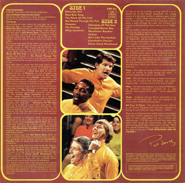 Spinners - Are In Town - Used Vinyl Record image 2