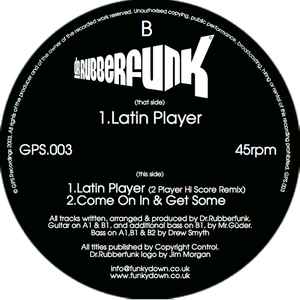Dr. Rubberfunk - Latin Player - Used Vinyl Record 12" image 1