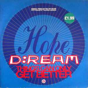 D:Ream - Things Can Only Get Better - Used Vinyl Record 12" image 1