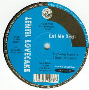 Lentil Lovecake - Let Me See - Used Vinyl Record 12" image 2