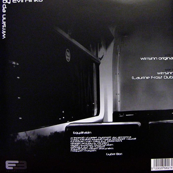 Evil Hinko - Wirrsinn EP - Vinyl Record 12" image 2