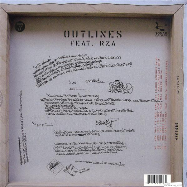 Outlines - Now That I'm Free / This World - Vinyl Record 12" image 2