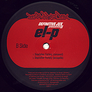 El-P - Stepfather Factory - Vinyl Record 12" image 3
