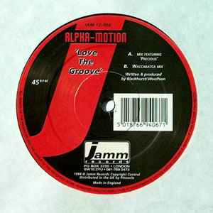 Alpha Motion - Love The Groove - Used Vinyl Record 12" image 1