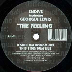 Endive - Feeling - Used Vinyl Record 12" image 1