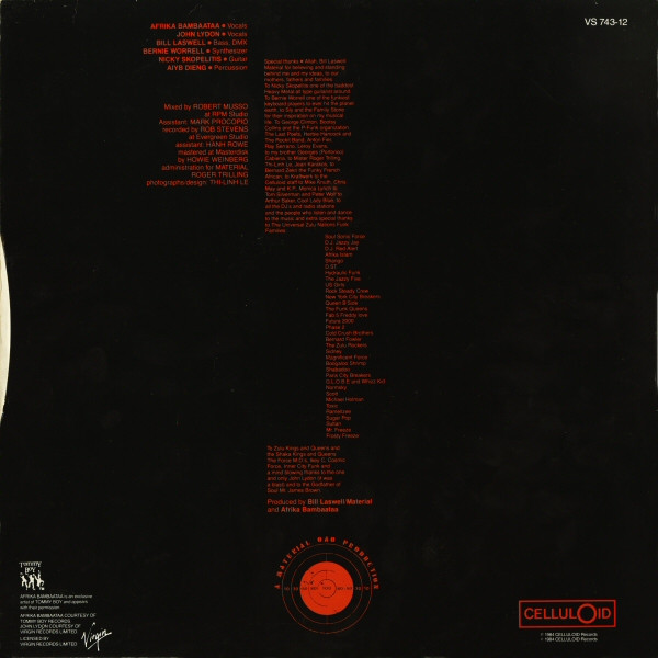 Time Zone - World Destruction - Used Vinyl Record 12" image 2
