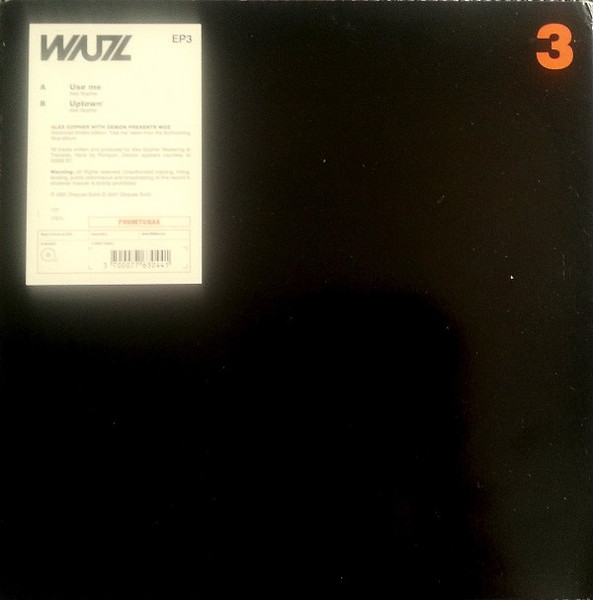WUZ - Use Me / Uptown - Used Vinyl Record 10" image 3
