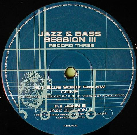 DJ SS - Jazz & Bass Session III - Vinyl Record 12" image 5