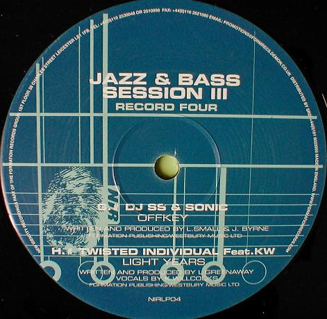 DJ SS - Jazz & Bass Session III - Vinyl Record 12" image 6