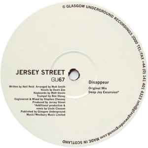 Jersey Street - Disappear - Used Vinyl Record 12" image 1