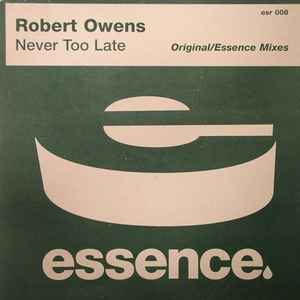 Robert Owens - Never Too Late - Vinyl Record 12" image 1