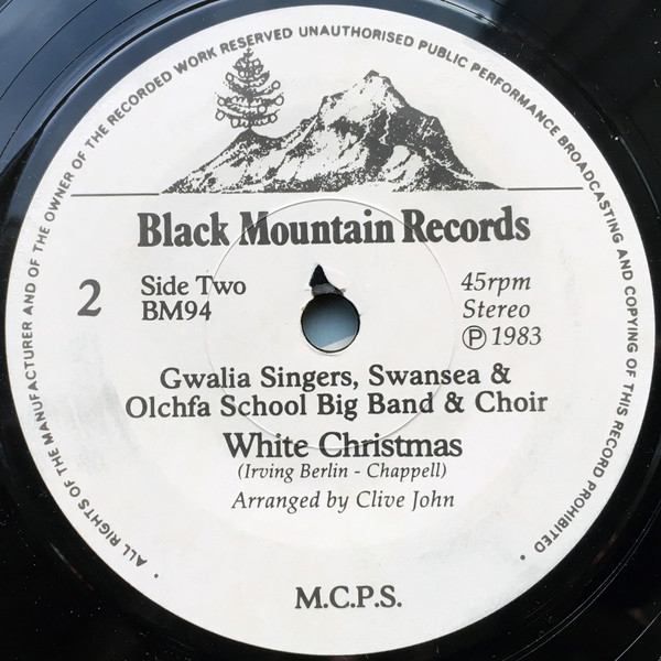 Gwalia Singers - When A Child Is Born & White Christmas - Used Vinyl image 4