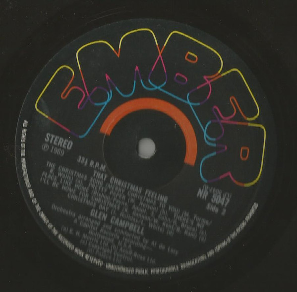 Glen Campbell - That Christmas Feeling - Used Vinyl Record image 4