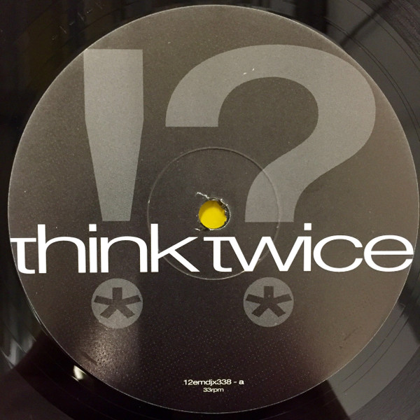 Think Twice - Waiting For You - Used Vinyl Record 12" image 3