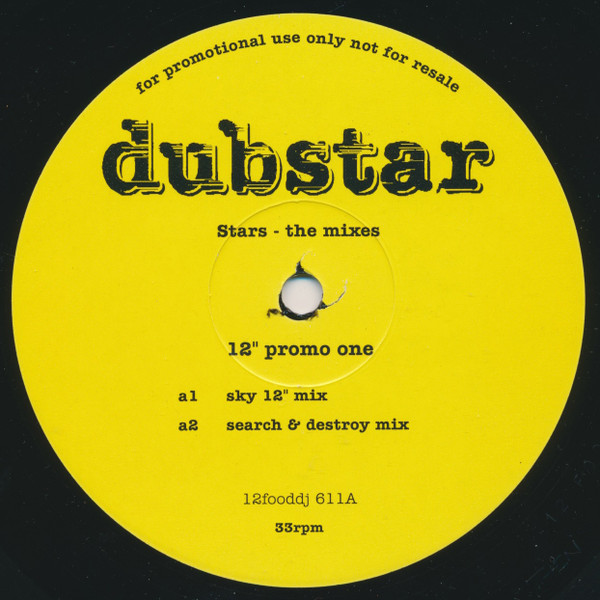 Dubstar - Stars - The Mixes - Used Vinyl Record 12" image 3