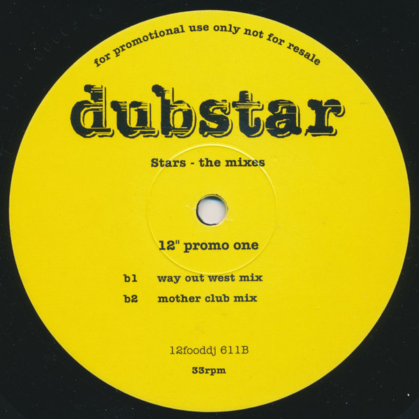 Dubstar - Stars - The Mixes - Used Vinyl Record 12" image 4