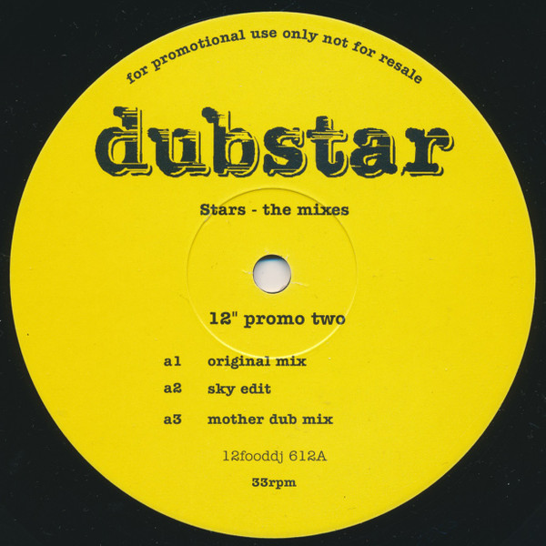 Dubstar - Stars - The Mixes - Used Vinyl Record 12" image 5