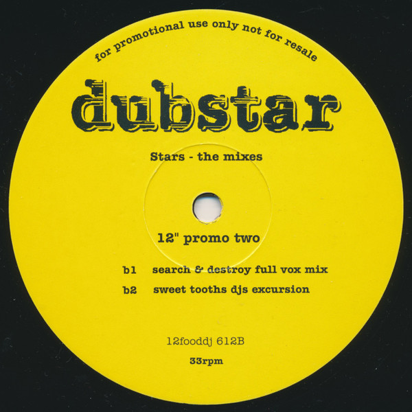 Dubstar - Stars - The Mixes - Used Vinyl Record 12" image 6