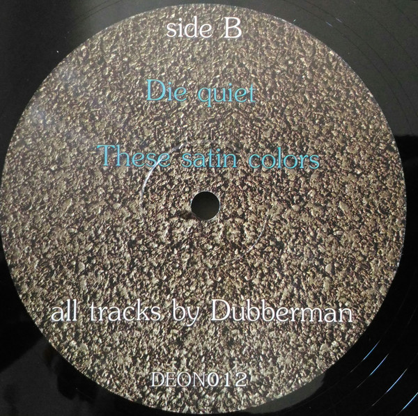 Dubber Man - se Satin Colors - Used Vinyl Record 12" image 4