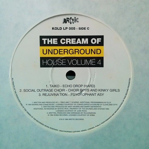 Various - Cream Of Underground House Volume 4 - Vinyl Record image 5