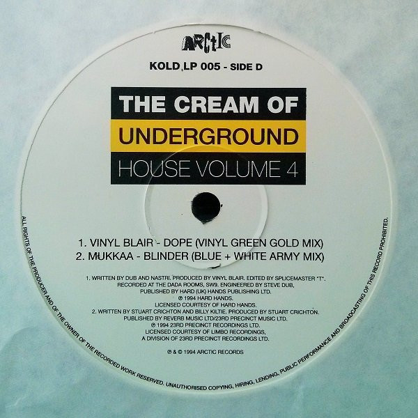 Various - Cream Of Underground House Volume 4 - Vinyl Record image 6