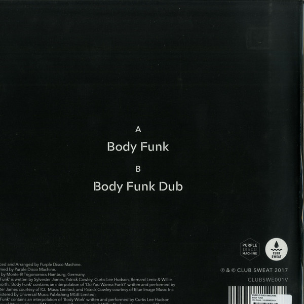 Purple Disco Machine - Body Funk - Vinyl Record 12" image 2