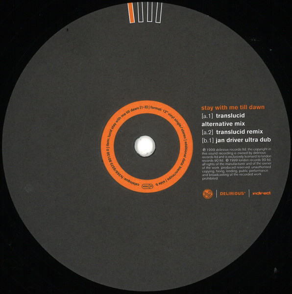 Lucid - Stay With Me Till Dawn - Used Vinyl Record 12" image 3