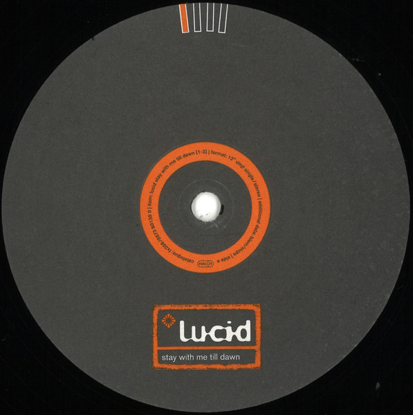 Lucid - Stay With Me Till Dawn - Used Vinyl Record 12" image 4