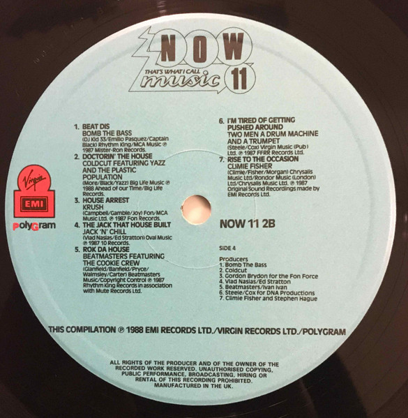 Various - Now That's What I Call Music 11 - Used Vinyl Record image 4