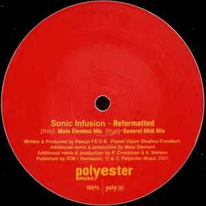 Sonic Infusion - Reformatted (Mixes) - Used Vinyl Record 12" image 1