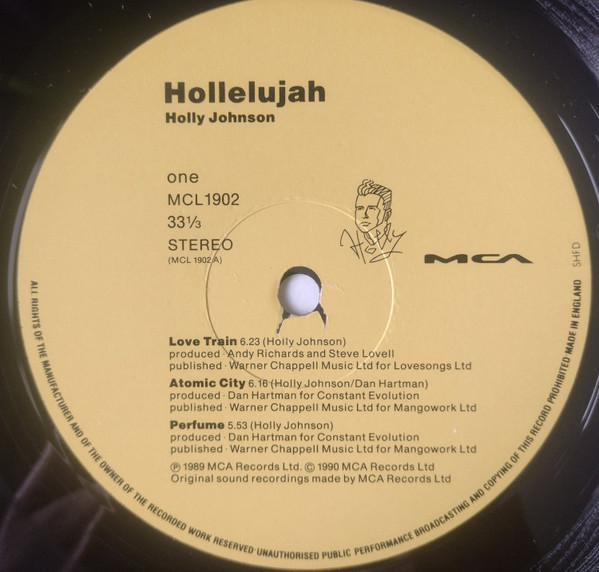 Holly Johnson - Hollelujah (The Remix Album) - Used Vinyl Record image 2