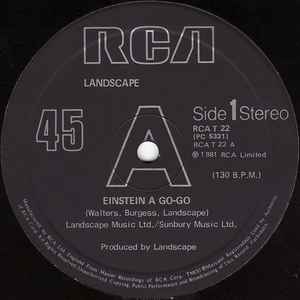 Landscape - Einstein A Go-Go - Used Vinyl Record 12" image 1