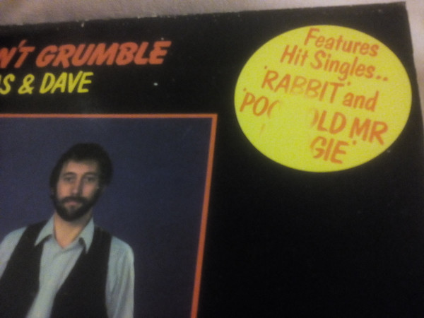 Chas And Dave - Mustn't Grumble - Used Vinyl Record image 5