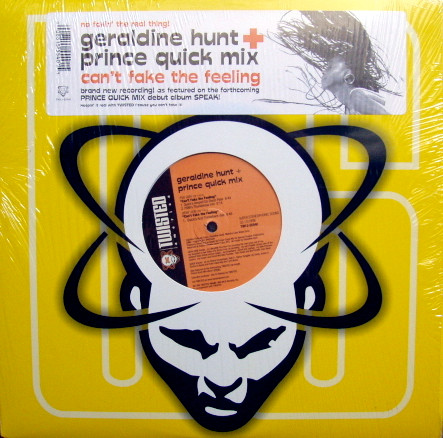 Geraldine Hunt - Can't Fake The Feeling - Used Vinyl Record 12" image 2