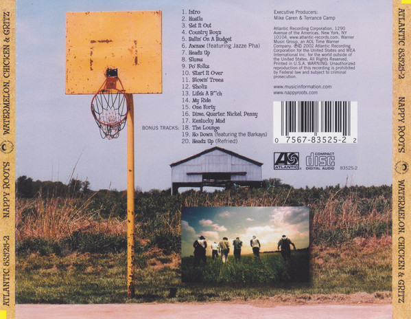 Nappy Roots - Watermelon, Chicken & Gritz - Used CD image 2