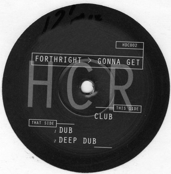 Forthright - Gonna Get - Used Vinyl Record 12" image 2