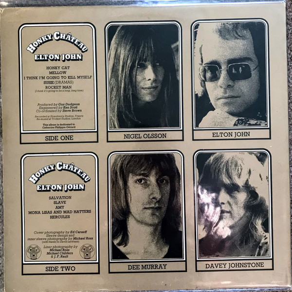 Elton John - Honky Chateau - Used Vinyl Record image 4